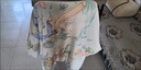 水星儿童（MERCURY Kids）幼儿园全棉抗菌床褥罩(海蓝色/海洋)60cm×135cm 婴幼儿A类 实拍图