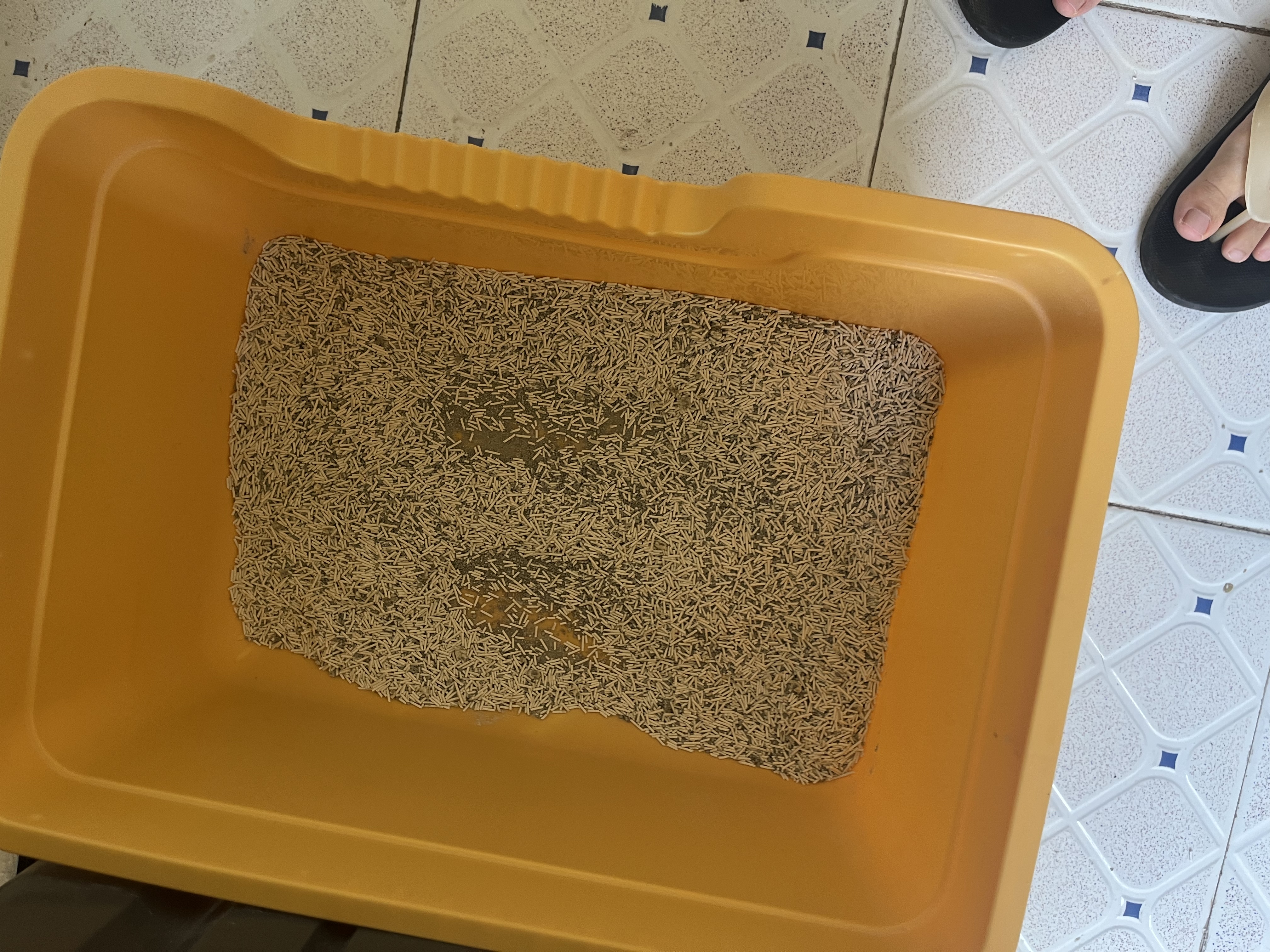 N1 爱宠爱猫n1混合猫砂6.5kg进口钠基矿砂混合1.5mm豆腐砂易结团可冲厕所 实拍图