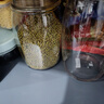 龙士达食品级玻璃密封罐茶叶咖啡豆储存罐泡菜陈皮白糖储物瓶子 2.1L*2 实拍图