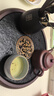 京东京造 茶盘茶托 乌金石圆形茶具排水蓄水小型火烧工艺茶盘 实拍图
