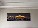 墨派客厅装饰画现代简约沙发背景墙壁画背有靠山超大尺寸横幅山水挂画 日照金山B款 150x50cm(适合1.8米沙发)晶瓷 实拍图
