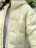 英氏（YEEHOO）儿童羽绒服男女童鹅绒服轻薄三防外套中大童装百搭冬 浅黄 150 实拍图