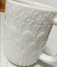 星巴克（Starbucks）墨水咖啡杯白色浮雕马克杯414ml办公室咖啡水杯男女生七夕礼物 实拍图
