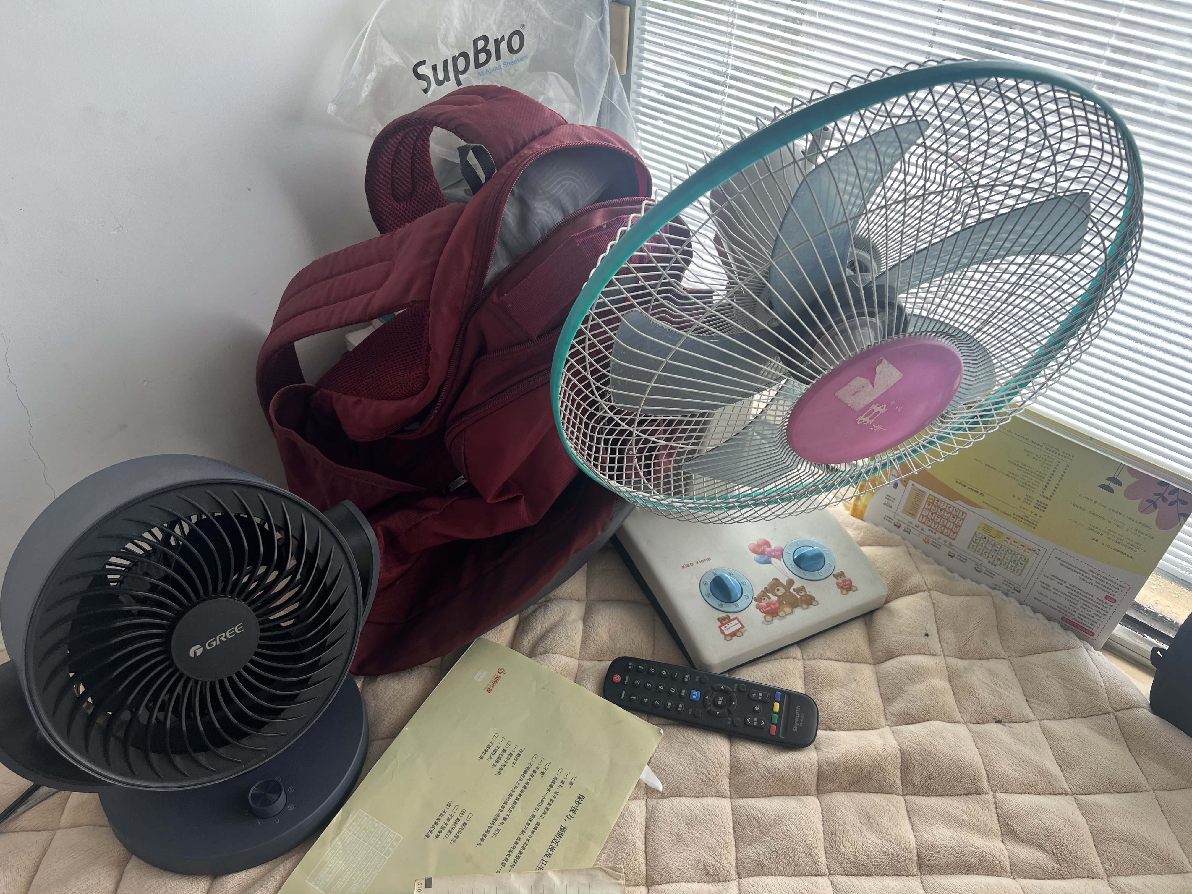 格力（GREE）家用卧室台式节能大风量涡轮空气循环扇 办公宿舍低噪摇头对流空调伴侣循环电风扇 机械款FXT-1505g3 实拍图