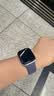 Apple/苹果 Watch S11 智能手表GPS+蜂窝款46毫米银色铝金属表壳雾紫色运动型表带M/L MFDL4CH/B 实拍图