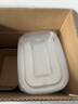 京东京造 一次性饭盒 露营野餐盒 食品级外卖水果分装打包盒1000ml*22套 实拍图