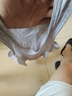 雅鹿【100%纯棉】3件男士背心男全棉透气四季宽松大码运动跨栏打底衫 实拍图