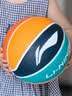 李宁（LI-NING）篮球儿童5号比赛室内外耐磨水泥地幼儿小学生青少年户外橡胶五号 实拍图
