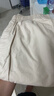 优衣库麻混纺舒适九分裤男装/休闲裤宽松版型26春夏新款482258 30 浅米色 M 实拍图