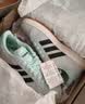 adidas 面包鞋 GRAND COURT BASE 00s休闲板鞋平底鞋男女阿迪达斯 薄荷绿/黑色/汉玉白   41 实拍图