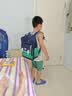 UEK小学生书包减负护脊男生儿童1-3年级背包抗菌透气双肩包宝蓝色 实拍图