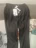 NASA GISS休闲裤男宽松直筒阔腿裤潮流长裤子 黑色直筒常规 (190/92A)3XL 实拍图