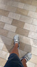卡骆驰（CROCS）檀健次同款波波洞洞鞋舒适百搭男户外沙滩鞋包头拖鞋女鞋|207937 大气灰-1FT 尺码偏大，选小一码 41 /42(260mm) 实拍图