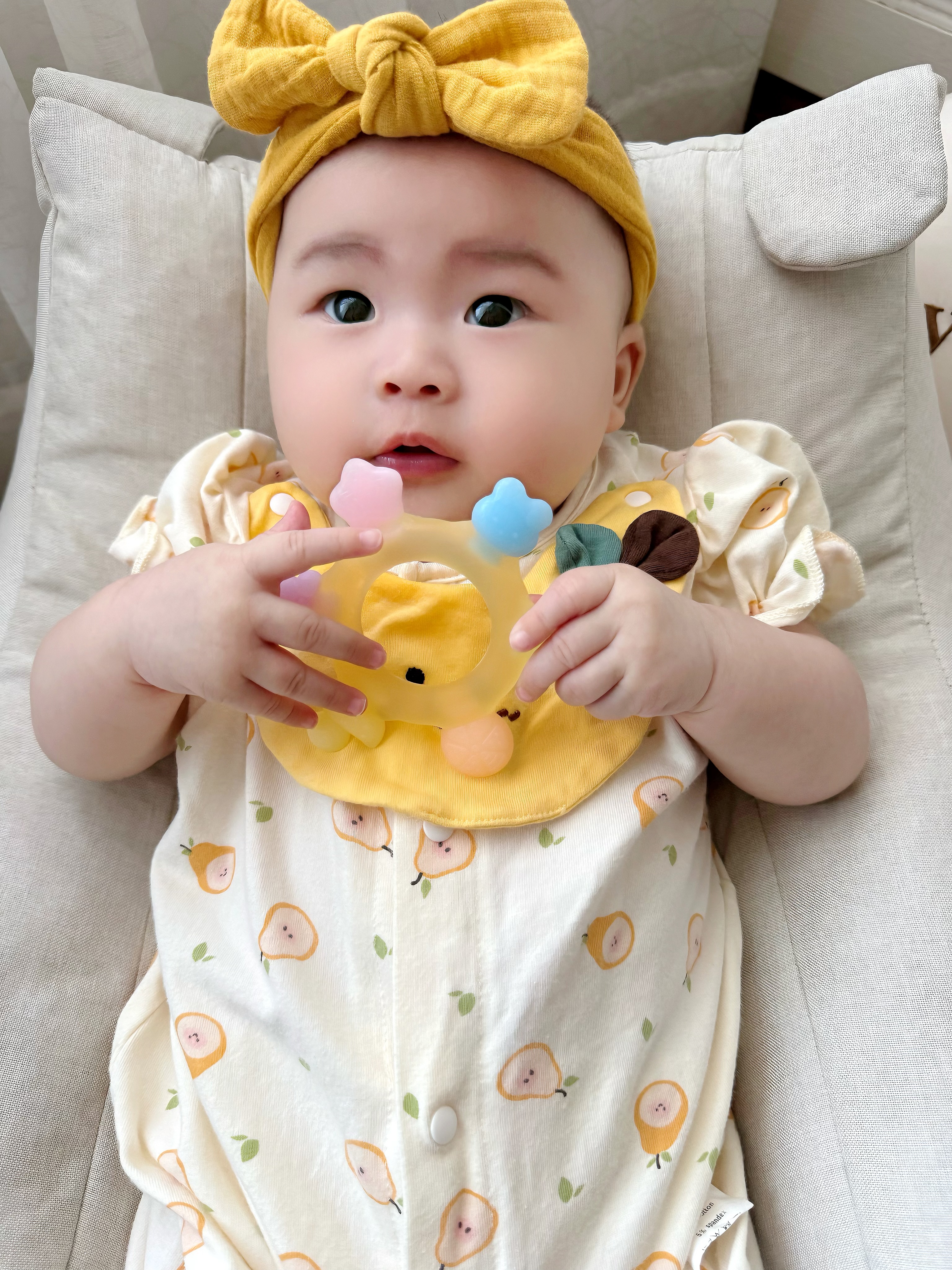 马博士婴儿牙胶防吃手小月龄4-6个月以上幼儿宝宝食品级口欲期磨牙 实拍图