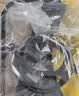 安达通 打草面罩 割草机防护面罩护具头盔防尘打农药护目防爆专用面罩 钢丝面罩 黄色 实拍图