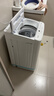 美的（Midea）新品 迷你波轮洗衣机全自动MB38V22E  内衣洗衣机小型婴儿 懒人 深层除菌螨 以旧换新 实拍图