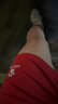 卡尔美（KELME）运动短裤男足球比赛闽超训练快干短裤夏季跑步透气五分裤子东北超 红色 XL 实拍图