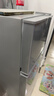新飞冰箱小型租房用 一级能效冷 藏冷冻两用1-2人家用小冰箱 出租房双门电冰箱办公室两门 26年升级 76A一级能效【保鲜盒款】银 实拍图