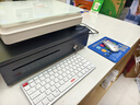 联想（Lenovo）无线蓝牙键盘鼠标套装可充电轻薄便携商务办公电脑iPad平板mac通用剪刀脚无线键盘无线键鼠套装 P211-银白色-键鼠套装【键鼠共用1个接收器】 无线蓝牙双模 实拍图