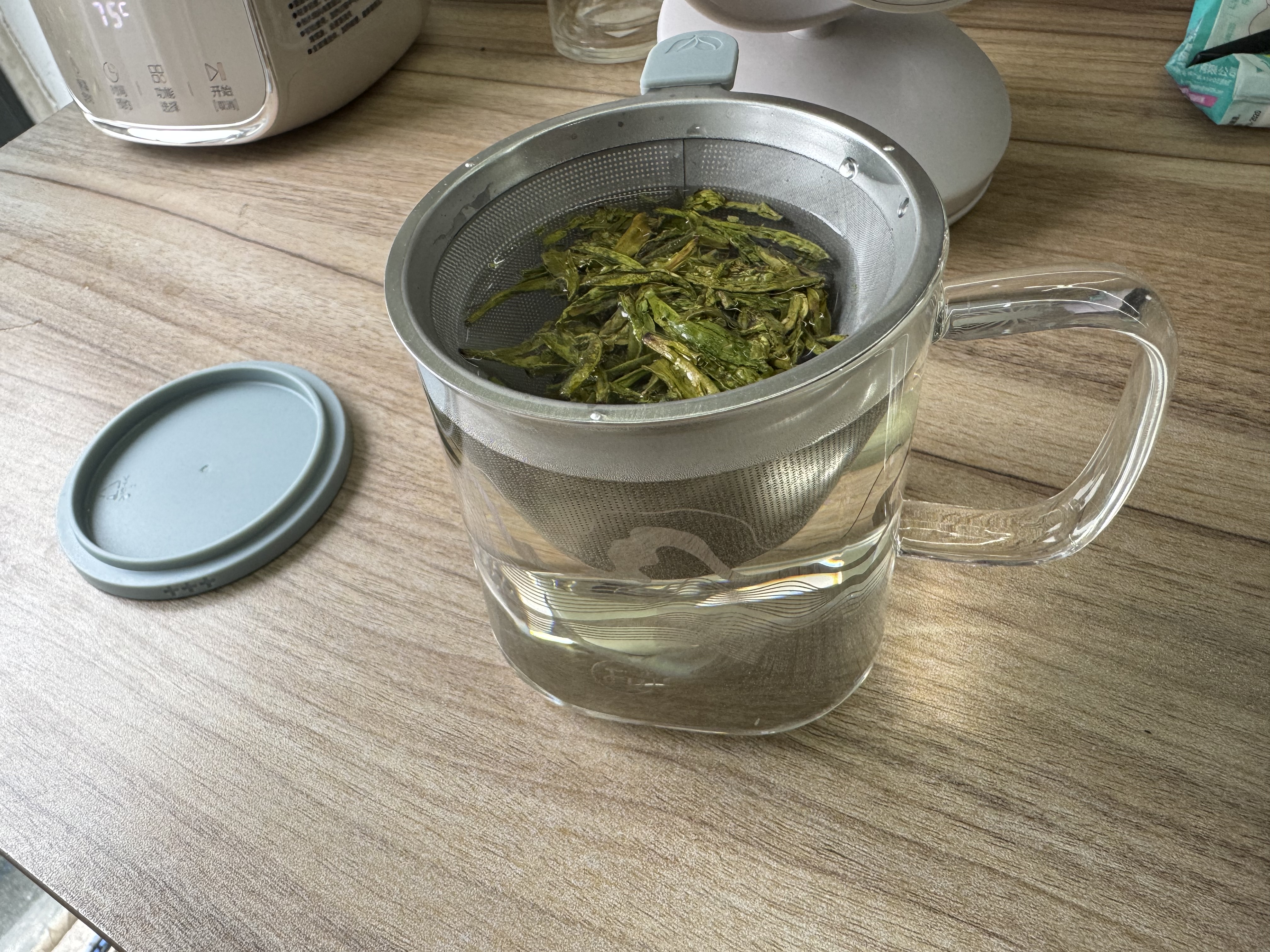 富光·嘉（FU）茶杯高硼硅玻璃杯茶水分离带盖泡茶水杯送人礼物 实拍图