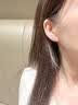 唯一（Winy）施华洛世奇锆999纯银耳钉女2026新款生日七夕情人节礼物送老婆 实拍图