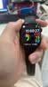 Apple/苹果 Watch S11 智能手表GPS款46毫米亮黑色铝金属表壳黑色运动型表带M/L MEVH4CH/B 实拍图