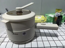 美的（Midea）电煮锅 小电锅 电蒸锅 宿舍小锅多功能锅辅食锅 1.6L学生寝室一体泡面小火锅电煮锅XZE2017 配蒸笼 实拍图