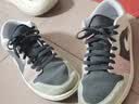 耐克（NIKE）板鞋AJ1休闲鞋 Air Jordan 1low篮球鞋IB7109-004粉黑 43 实拍图