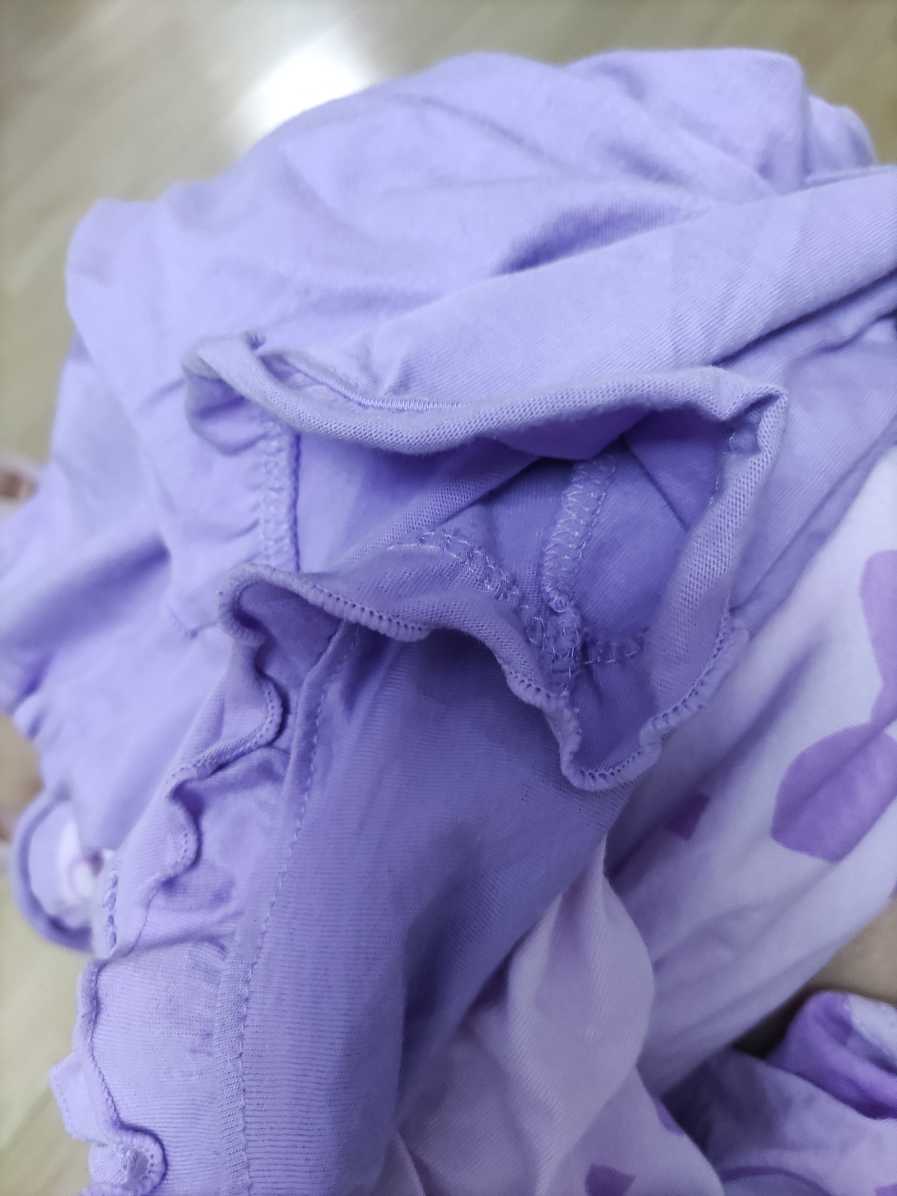 笛莎（DEESHA）【7A抑菌棉】女童春夏短袖五分裤家居服套装宝宝两件套睡衣 实拍图