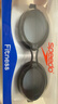 速比涛（Speedo）Edge进口精工泳镜高清防水防雾游泳训练运动男女通用 黑色/烟灰 实拍图