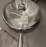 美厨（MAXCOOK）304不锈钢炒锅 带盖锅具34cm 三层钢锅 电磁炉燃气炉通用MCC7904 实拍图