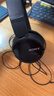 索尼（SONY） MDR-ZX110AP 头戴式有线耳机3.5mm接口 时尚穿搭 带麦可通话英语学习考试办公笔记本电脑手机适用 黑色 实拍图