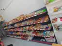 乐企超市货架展示架便利店货物架药店小卖部零食店文具店置物架子展柜 五层主架（升级加厚立柱1.35mm） 单面【长72*宽42*高130cm】 实拍图