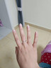 BJYLS999足银戒指女男素圈食指环小众开口纯银尾戒生日七夕礼物送女友 【999足银】极简素圈戒指-女款 实拍图
