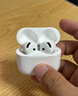 Apple/苹果 AirPods 4(支持主动降噪)搭配无线充电盒(USB-C)苹果耳机 蓝牙耳机适用iPhone/iPad 四代 实拍图