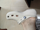 卡骆驰（CROCS）新款厚底云朵洞洞鞋送女友礼物206750 骨白色   36-37 实拍图