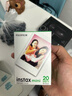 INSTAX富士instax立拍立得 mini相纸 白边双包20张(适用miniSE/11/12/40/90/LiPlay/EVO/Link3) 实拍图