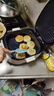 美的（Midea）电饼铛 电饼档家用上下可拆 电蒸锅煮锅火锅 煎饼烙饼锅 0氟钛陶早餐机75mm双旋火力可调 JKC2875 实拍图