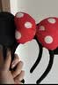 迪士尼（Disney）毛绒玩具发饰女孩扮装饰品乐园米奇老鼠生日礼物送女生 米妮发箍 实拍图