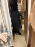 优衣库层叠长裙/常规款女装半身裙26春夏新款484820 484821 484821/62粉蓝色(条纹) M 实拍图