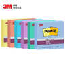 3M【全网低价】便利贴 混色6本装狠贴时尚巴黎 便条纸/报事贴/便签纸 654S-6SP-Paris彩色多色套装 实拍图
