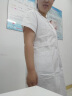 迪塞雅医生白大褂短袖男女医师护士服诊所白大衣工作服学生实验夏季薄款 纯白有腰带（女款短袖） XXL 实拍图
