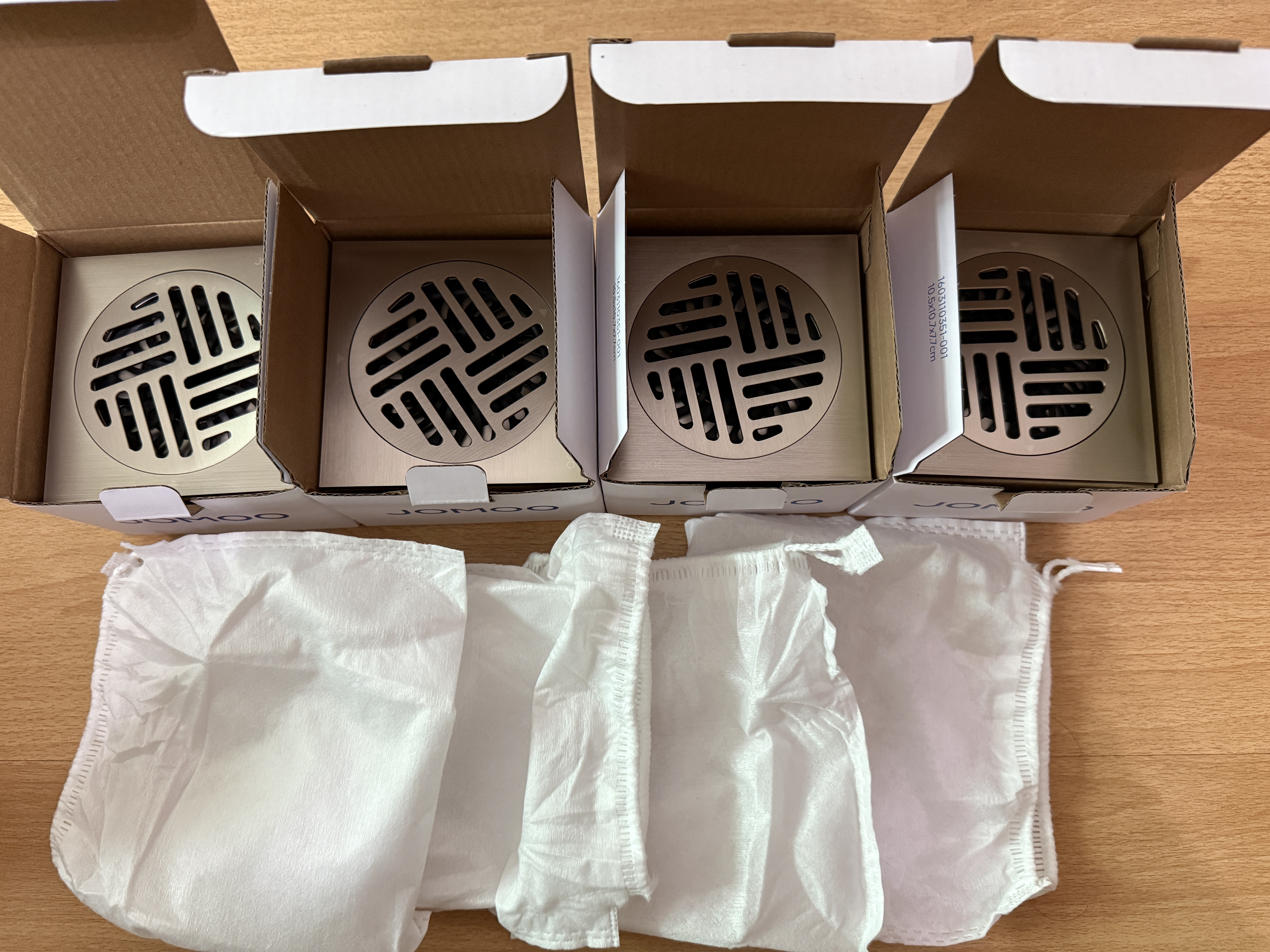 九牧（JOMOO）黄铜淋浴地漏全铜防臭防反水防虫卫生间浴室厨房洗衣机地漏铜质 奶油风【多功能-黄铜】洗衣机地漏 实拍图