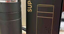 苏泊尔（SUPOR）保温杯男士显温保冷水杯316L不锈钢茶水分离泡茶杯生日礼物杯子 曜石黑-500mL【触屏显温】 实拍图