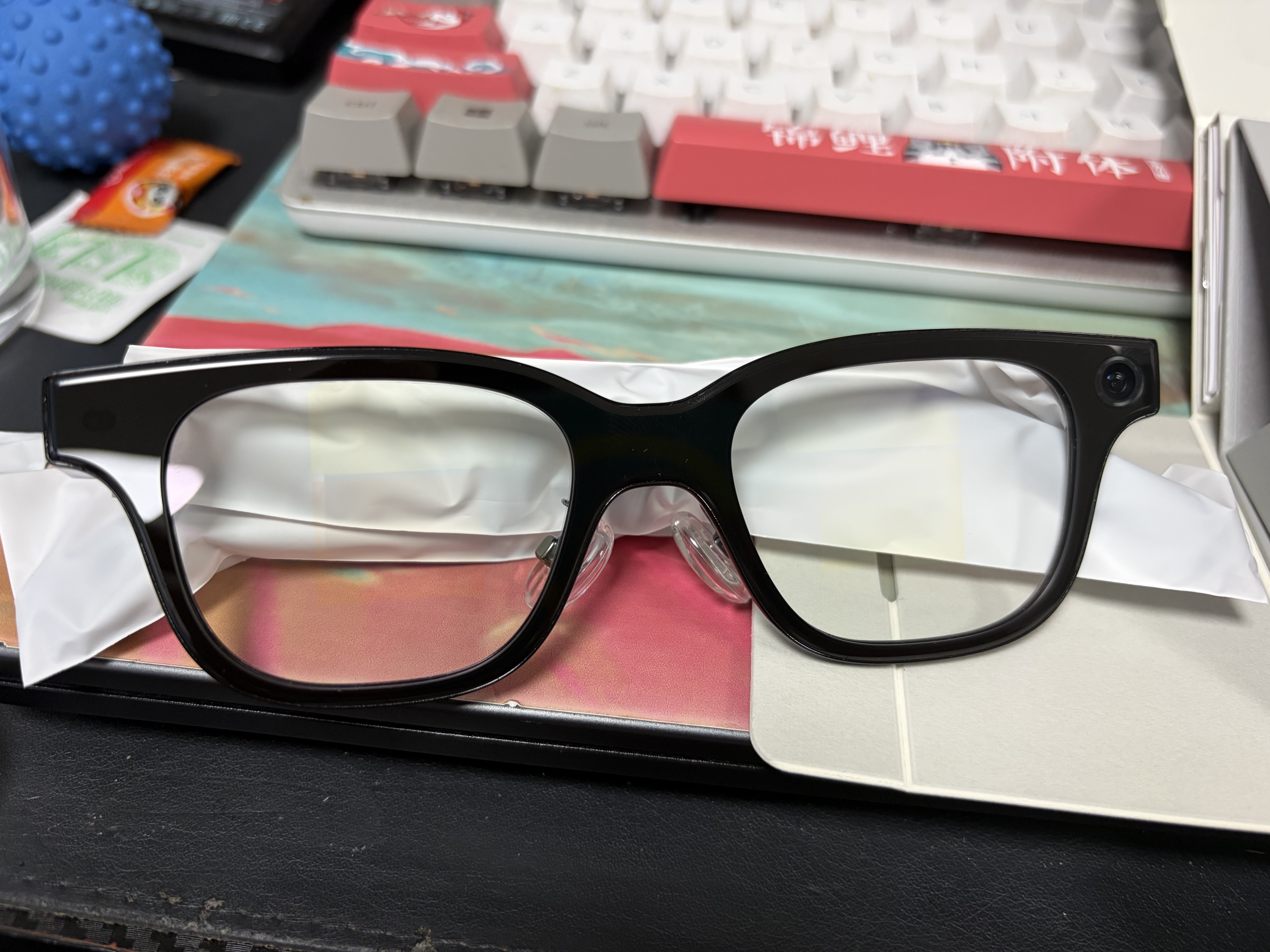 ROKID Glasses乐奇AI眼镜 智能眼镜 【最快30分钟送达】AR眼镜 拍照导航翻译AI智能体 礼物 灵伴科技 实拍图