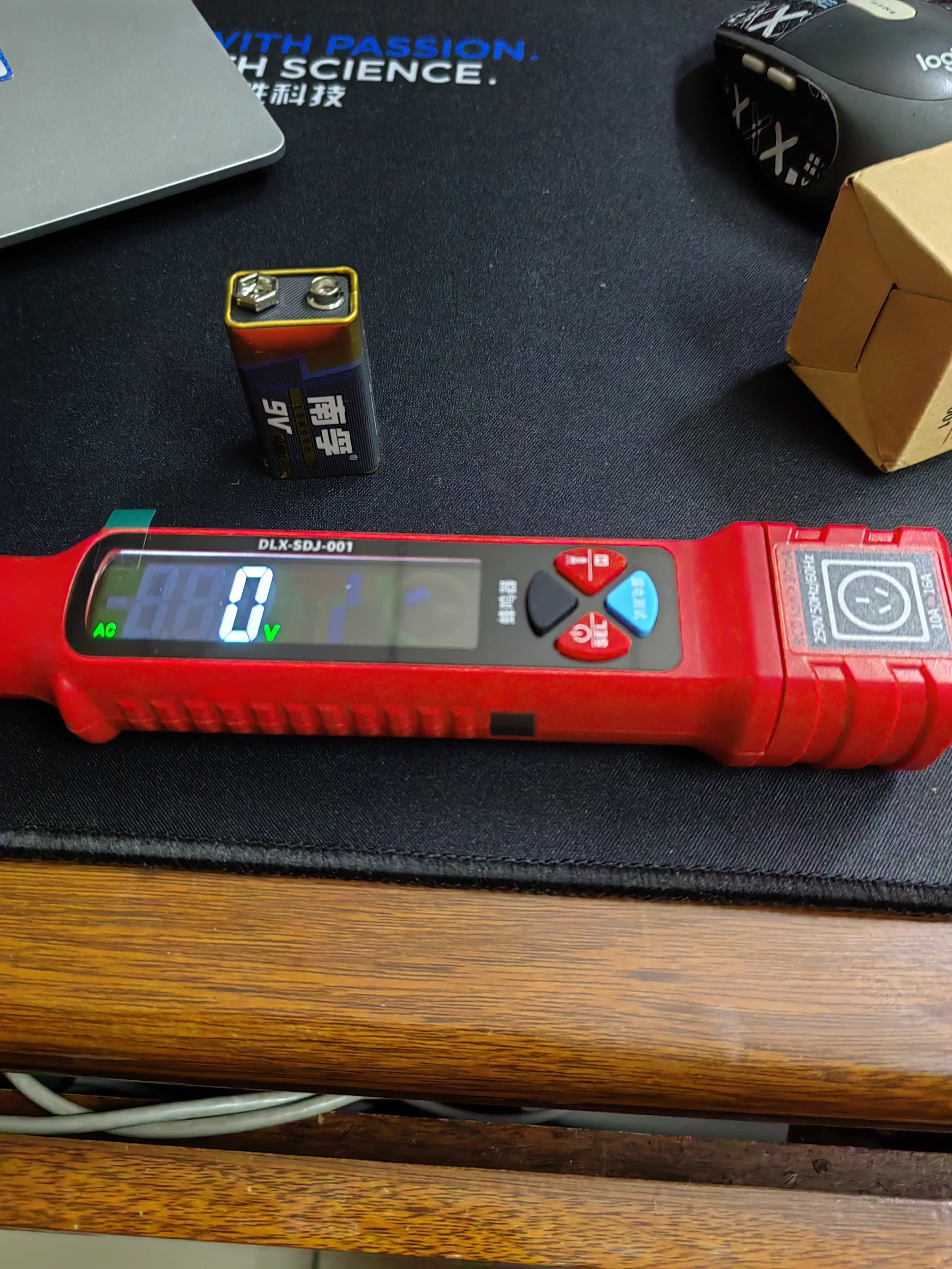德力西电气（DELIXI ELECTRIC）测电笔相位仪插座检测仪试电笔二合一电工专用智能数显测断点漏电 实拍图