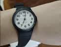 卡西欧（CASIO）小黑表男女表中性学生公务员考试中高考可用石英表MQ-24-7B 实拍图