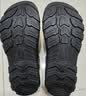稻草人头层牛皮凉鞋男沙滩鞋男士拖鞋男镂空洞洞休闲男鞋子 黑色 40  实拍图