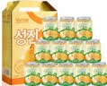 WONTAE源泰韩式风味含25%果汁果肉饮料雪梨果肉饮料礼盒装238ml*12罐 实拍图