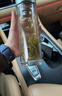 苏泊尔（SUPOR）纯钛茶漏双层玻璃杯茶水分离泡有钛茶杯男女士礼品杯 生日礼物 实拍图